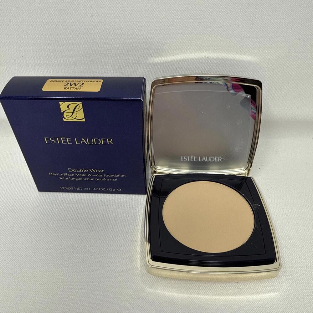 Estee Lauder Double Wear Stay-in-Place Matte Powder Foundation RATTAN 2W2   AR9